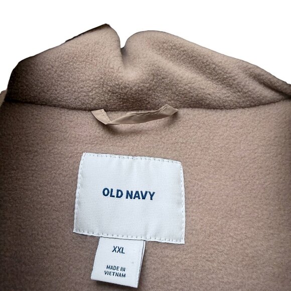 Old Navy Puffer Vest Size XXL Zip Front Blush Pink Womens Jacket NWT - Picture 3 of 8